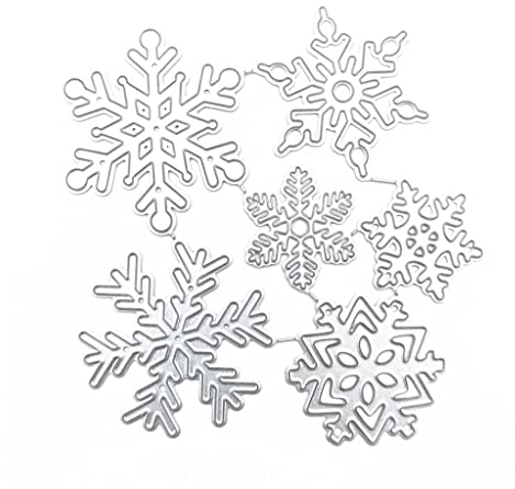 X-Institute Schneeflocken Metall Stanzformen Schablone Scrapbooking Album Papier Karte Vorlage Form Präge Dekoration Metall Stanzformen