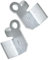SPARES2GO Door Stop Left & Right Hinge Set for Bosch KGH33X KGH34X KGN34V Fridge Freezer