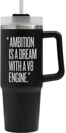 V8 Engine Big Tumbler, V8 Engine Mug, Insulated Flask, Large Mug
