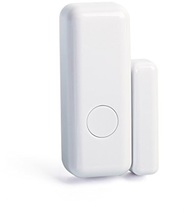 2 Pack Sensore wireless per porte e finestre con pulsante SOS per sistema di allarme domestico da 433 Mhz