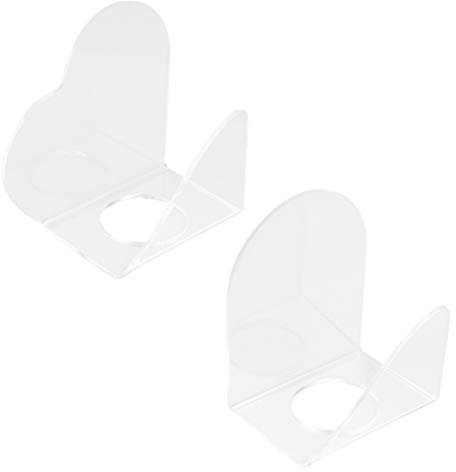 FOYTOKI 2pezzi Palette Di Miscelazione Makeup Professionale Trasparente Per Controllo Colore e Applicazione Facile Per Makeup Artist e Manicure