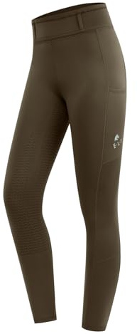 ELT Reitleggings Ella, grünbraun, Gr. 36