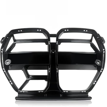 Auto Front Mesh Grille Für G80 Für M3 Für G82 Für G83 Für M4 2020+ Schwarz Glänzender Kühlergrill ABS
