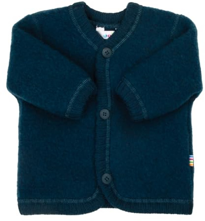 Joha Baby Jungen Mädchen Cardigan Wollfleece Merinowolle