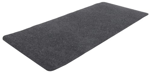 HAPINARY Grand Tapis de Souris en Feutre Feutrine Desk Pad Dark Grey