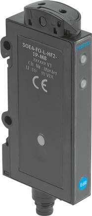 SOE4-FO-L-HF2-1N-M8 (552798) Lichtleitergerät Bauform:Blockbauweise Entspricht Norm:EN 60947-5-2