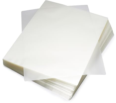 Amazon Basics Clear Thermal Laminating Sheets for Documents and Photos, 9 x 11.5-Inch, 2.8 mil, 200-Pack