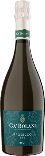 Ca'Bolani Prosecco Spumante DOC - Italian Sparkling Wine - Friuli DOC Aquileia, Italy - 75cl / 750ml, 11% ABV