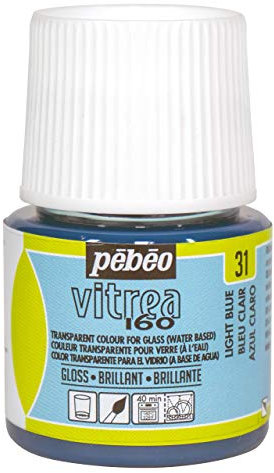 Pebeo Vitrea 160 Discovery Glossy 45ml Light Blue