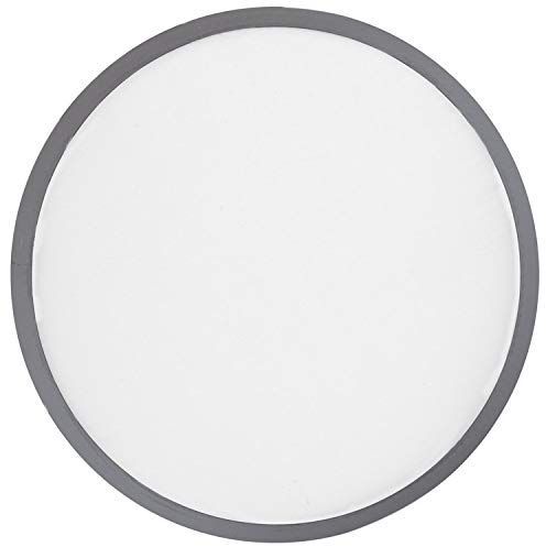 5x Frisbee mit Tasche / Wurfscheibe / auch zum bemalen geeignet / Farbe: weiß