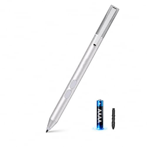 Active Pen for HP Omnibook Envy x360 Spectre Pavilion, Palm Rejection | 1024 Pressure Levels, 300-Day Battery, Dual Side Button, No Bluetooth, MPP 1.51 for Drawing & Note-taking