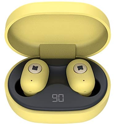 KREAFUNK Bluetooth in- Ear Headphones, kabellose Kopfhörer KFLP16 gelb