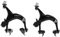 Pwshymi 1 Paar Rennradbremse Rennrad V-Form Bremse Rennrad Dual Pivot Caliper Brake Sportinggoods