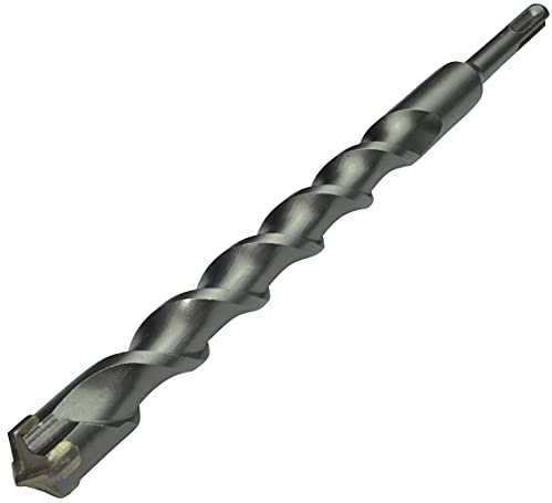 Aerzetix - C49374 - Foret à Béton SDS PLUS - Mèche pour Perçage du Béton/Brique/Pierre - pour Perceuse Electrique - Ø20mm - 260mm - Queue Cylindrique - en Acier Métal - Couleur Argent