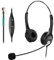 RJ9TelefonHeadset mit Mikrofon, Geräuschunterdrückung, Telefonheadset für Polycom VVX310 VVX410 VVX411 Mitel 5220 5312 5320 AVAYA 1408 1416 9508 Shoretel NEC BT Converse 2300 Festnetzschreibtisch