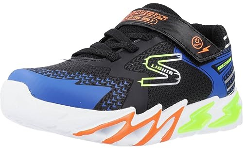Skechers Unisex Kids Flex-Glow BoltSlip-On