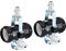 sourcing map 2 Stück E27 Doppelt Basis Glühbirne Sockel M10 Gewinde Lampe Halter 2 Lampefassung mit Halterung Leuchte Draht für DIY Lampe Zubehör Deckenlampe