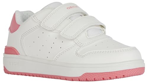 Geox JUNIOR J WASHIBA Girl Sneakers White/Coral 35_EU