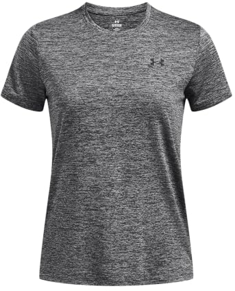 Under Armour Donna Tech SSC- Twist, Maglietta donna corsa leggera e ad asciugatura rapida, Maglietta palestra donna anti-sudore, T-shirt con tecnologia anti-odore