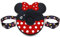TOPWAYS Kleine Maus Ohr Schleife Crossbody Geldbörse, niedliche Cartoon-Silikon-Mini-Kinder-Münzgeldbörse, Cartoon-Messenger-Tasche mit verstellbarem Riemen (Bogen B)