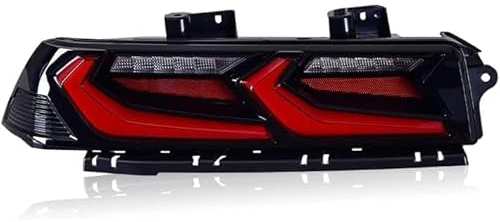 GENMAIBIGAO wasserdichte Rückleuchten für Camaro 2014 2015,Bremslichter Sicherheit Licht Multifunktion Rücklicht Beleuchtung Autoteile