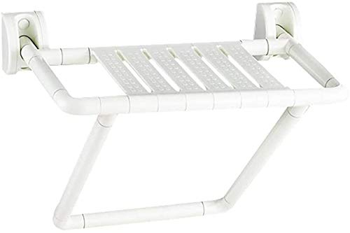 Duschsitz, Badezimmer-Duschhocker, klappbarer Dusch-Wandhocker, behindertengerechter Sitz, Ankleidehocker, Badezimmer-Handlauf, Badezimmer-Duschhocker, weißer Badehocker, Badezimmer-Badestuhl, fü