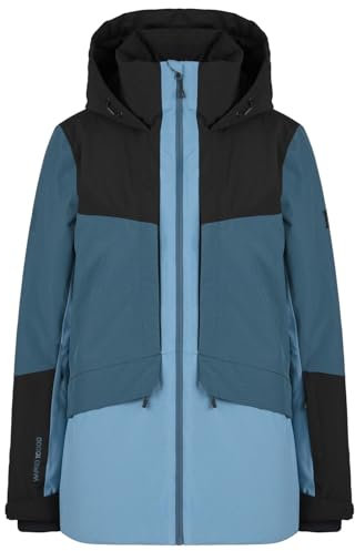 Heber Peak – Winterjacke Damen Women's PinusHe. II Ski Jacket – Skijacke Snowboardjacke atmungsaktiv, winddicht & wasserdicht – abnehmbare Kapuze & Belüftungsreißverschlüsse