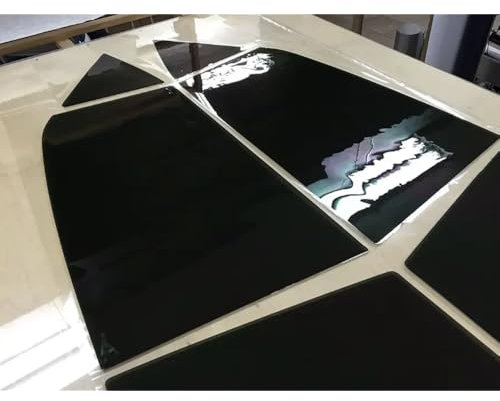 Pellicole Adesive Posteriori per Oscuramento dei Vetri Pre Tagliate a Misura Compatibili con Fiat Bravo 5P dal 2007 ad OGGI Vetri auto su misura