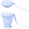 XURJUMI Boite menstruelle pour Le Nettoyage et Le Rangement, avec Pochette en Velour pour Coupe menstruelle, Passe au Micro-Ondes, Pliable et sans BPA