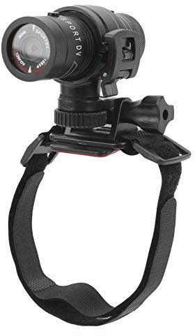 Motorcycle Bike Helmet Camera 1080P Full HD with Fixed Bracket, Water Proof Mini Video Recorder for Mountain Cycling Motorcycle Hiking