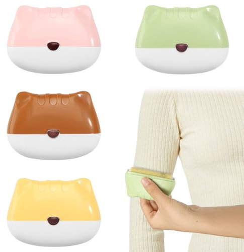 4 Pezzi Rullo Anti Pelucchi Lavabile Riutilizzabile Rullo per Peli di Animali Domestici Mini Rullo per Pelucchi da Viaggio per Vestiti Rullo per Pelucchi Portatile per Peli di Animali Vestiti Peli