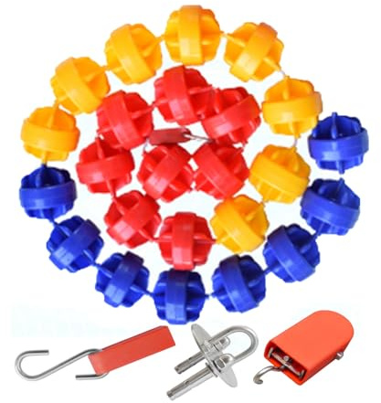PFDHK Cuerda Divisoria De Seguridad For Piscinas con Boyas, Líneas Hexagonales Ajustables De 1 A 18 Metros, con Accesorios For Piscinas Enterradas Y Al Aire Libre(Wire,12m/39.4ft)
