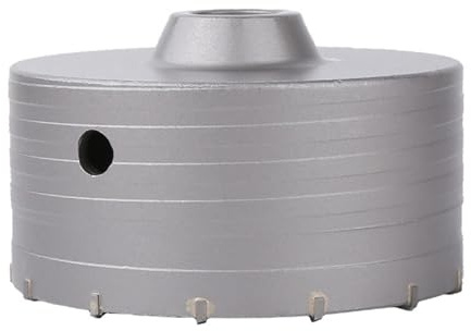 Sega a tazza for calcestruzzo con attacco SDS MAX, punta for trapano a carotaggio da 30 a 130 mm, punta for trapano in acciaio al tungsteno for fori a parete(120mm)