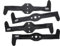 Jardiaffaires Jeu de 4 Lames pour autoportée AYP Coupe 107cm éjection arrière