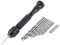 Taladro de mano, broca de rango de agarre de 0.3-3.6 mm Taladro de torsión manual con 25 brocas HSS Herramienta de perforación de madera para hacer arte, trabajo artesanal