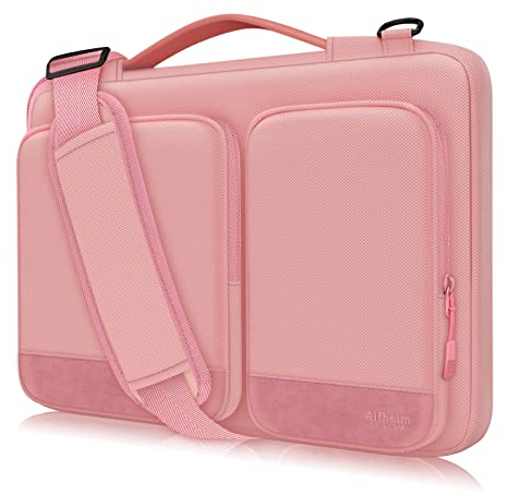Alfheim Laptoptasche 14-14,2 Zoll Notebook-Tasche Laptophülle Schutz wasserdichte Stoßfeste Leichte Umhängetasche für MacBook Air 15 Notebook Aktentasche, Kompatibel mit Asus Lenovo Dell Samsung