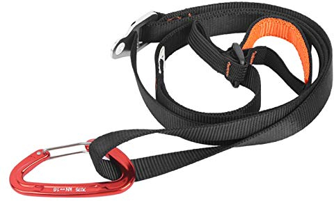 Ladieshow Climbing Ascender Strap, Klettergurt Herren Mountaineering Equipment Ascending Pedal Belt Klettergurt Klettersteigseilausrüstung für Bergsteigen Sportklettern Baumklettern Feuerwehr Outdoor