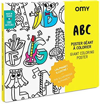 OMY Poster zum Ausmalen