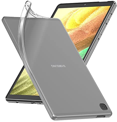 ebestStar - Cover per Samsung Galaxy Tab A7 Lite 8.7 T220 T225, Custodia Silicone Trasparente, Protezione TPU Antiurto, Morbida Sottile Slim, Trasparente