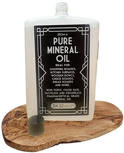 Mineral Oil/Chopping Board Oil - Food Safe - 100% Pure - Quality 250ml Sk22 Product