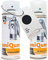 UniQum Autolack + Klarlack 2K Spraydose fürs Auto für FIAT RHINO PSQ Autolack Reparatur 2 x 400 ml