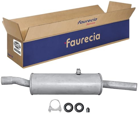 HELLA 8LD 366 036-271 Endschalldämpfer - Easy2Fit® Kit - hinten - einteilig | Kompatibel mit: VW PASSAT B2, PASSAT B2 Stufenheck, PASSAT B2 Variant, PASSAT B3/B4, SANTANA