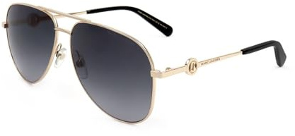 Marc Jacobs Marc 653/s RHL/9O GOLD BLACK Sunglasses Women Metall, Standard, 59