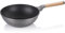 kela Aluguss Wok 30 cm VITANA, 5L Wokpfanne Induktion aus recyceltem Material, Buchenholz-Griff, hitzebeständig bis 180°C