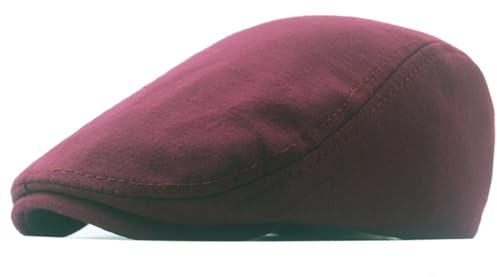FICORD Schiebermütze Herren Frühling Polyester Newsboy Caps Baskenmütze Hut Männer Flache Schirmmütze Casual Vorwärts Kappe Für Frauen Maler Hut Gorras