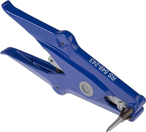 HellermannTyton 901 Gezackte Zange Kabelhülsenwerkzeug Hülsen mit bis zu 2,0 mm Durchmesser