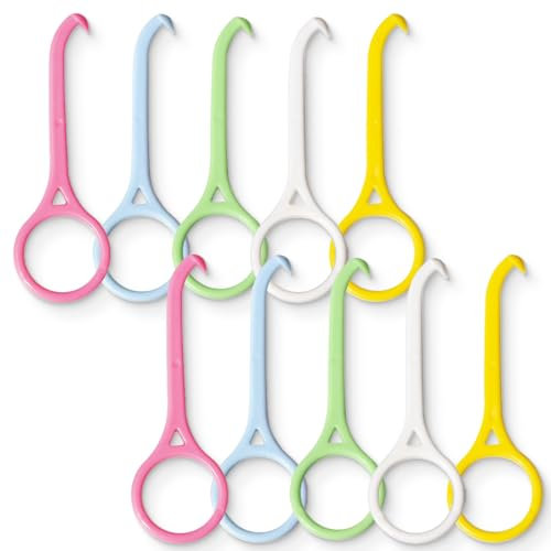 BDEPSTR 10 Pcs Outil de Suppression D'Aligner,Dissolvant D'appareil Dentaire Outil de Retrait d'Appareils Invisibles, pour Appareils Invisibles, Soins Oraux, Nettoyage des Dents