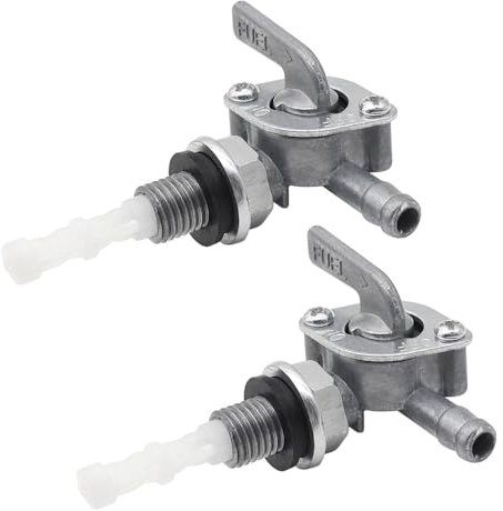 Carburant Robinet Switch Aoyswuz 2 Pièces M10 Robinet Réservoir Essence Filetage Extérieur Carburant Robinet Interrupteur pour Divers Générateur et Moteurs à Essence