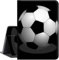 Case for Amazon Kindle Fire HD 10 Tablet (ONLY Fit 11th Generation 2021 Release) & Fire HD 10 Plus Tablet,Slim Lightweight Smart Shell Stand Cover with Auto Wake/Sleep,Black White Football