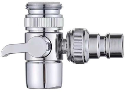 Waschbeckenumsteller, Wasserhahn-Splitter, 1,27 cm IPS-Splitter, Messing-Wasserhahn-Umsteller & Adapter, Badezimmer-Waschbecken, für Küche